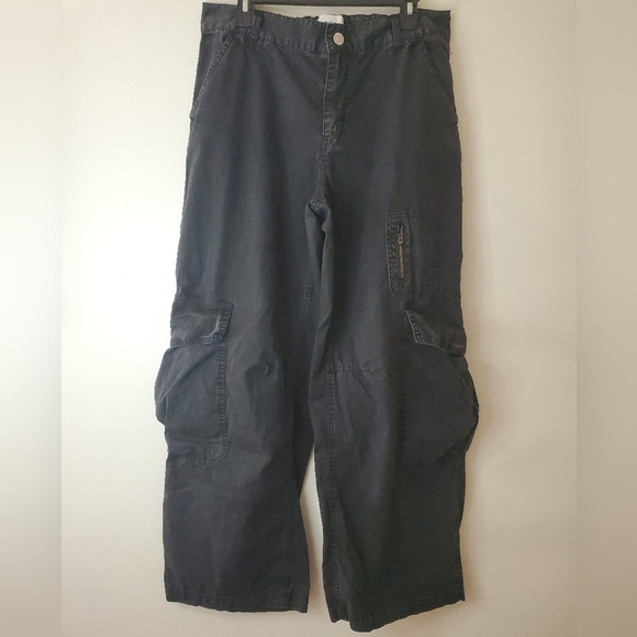 BDG Rae Carpenter Pants Size 12 Womens Washed Black - Picture 3 of 16